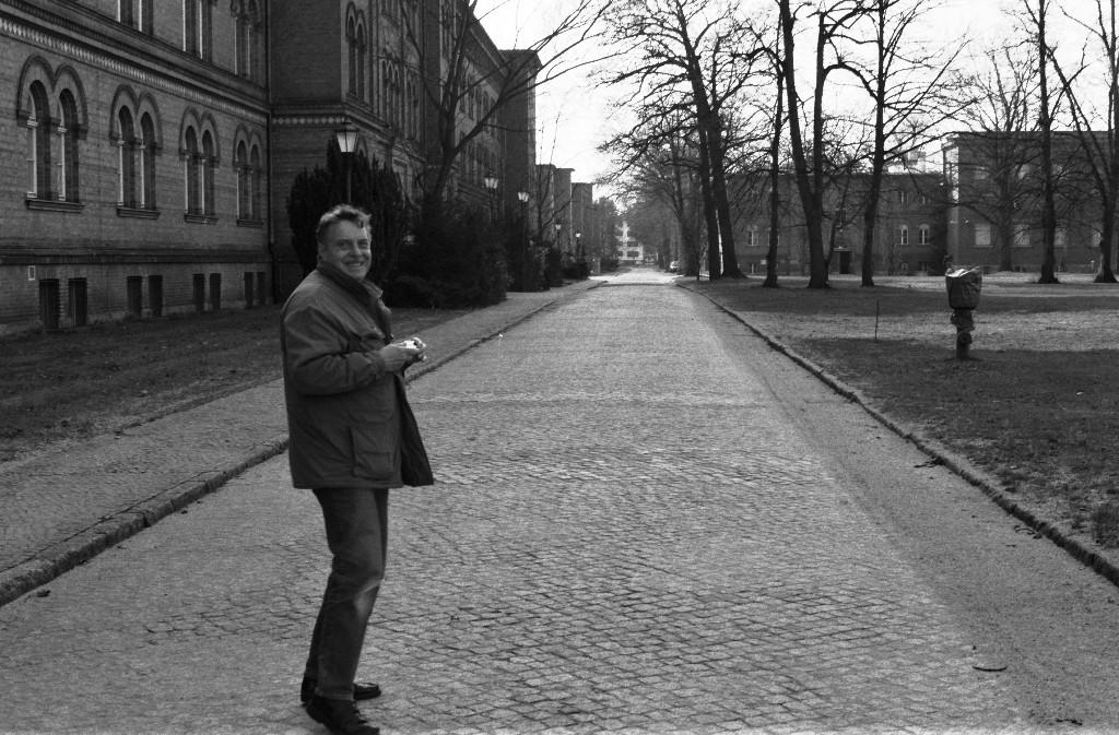 Reinhard inside Andrews Barracks