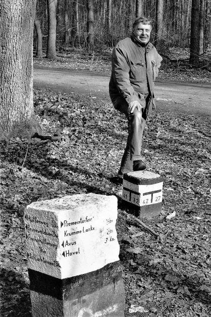 Reinhard in the Grunewald - March 2005.